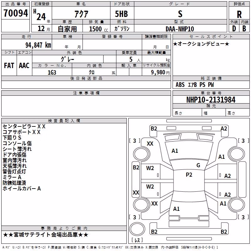 TOYOTA AQUA