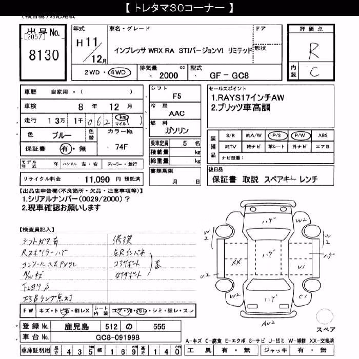 SUBARU IMPREZA