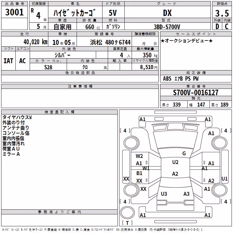 DAIHATSU ATRAI