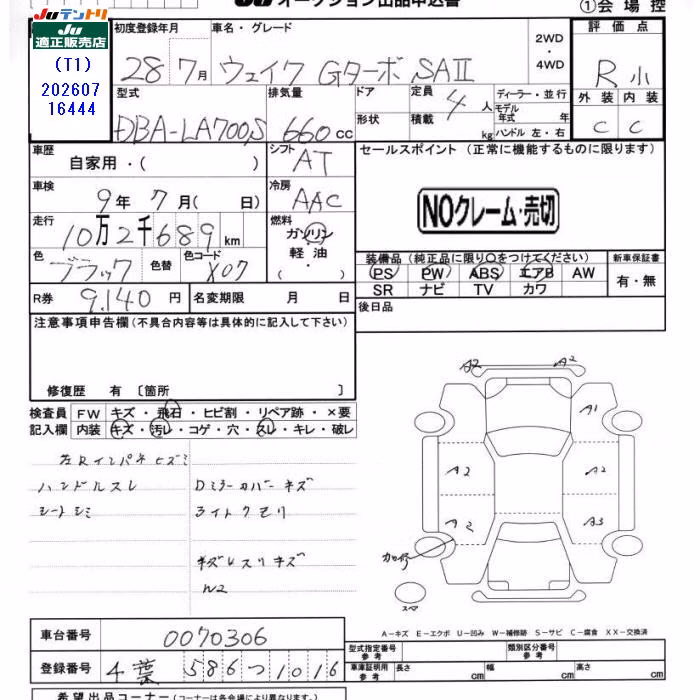 DAIHATSU WAKE