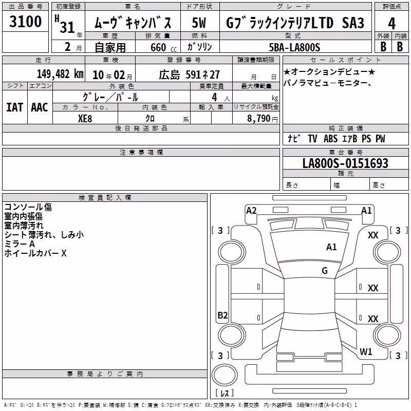 DAIHATSU MOVE CANBUS