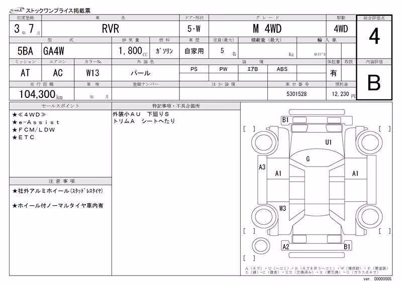 MITSUBISHI RVR