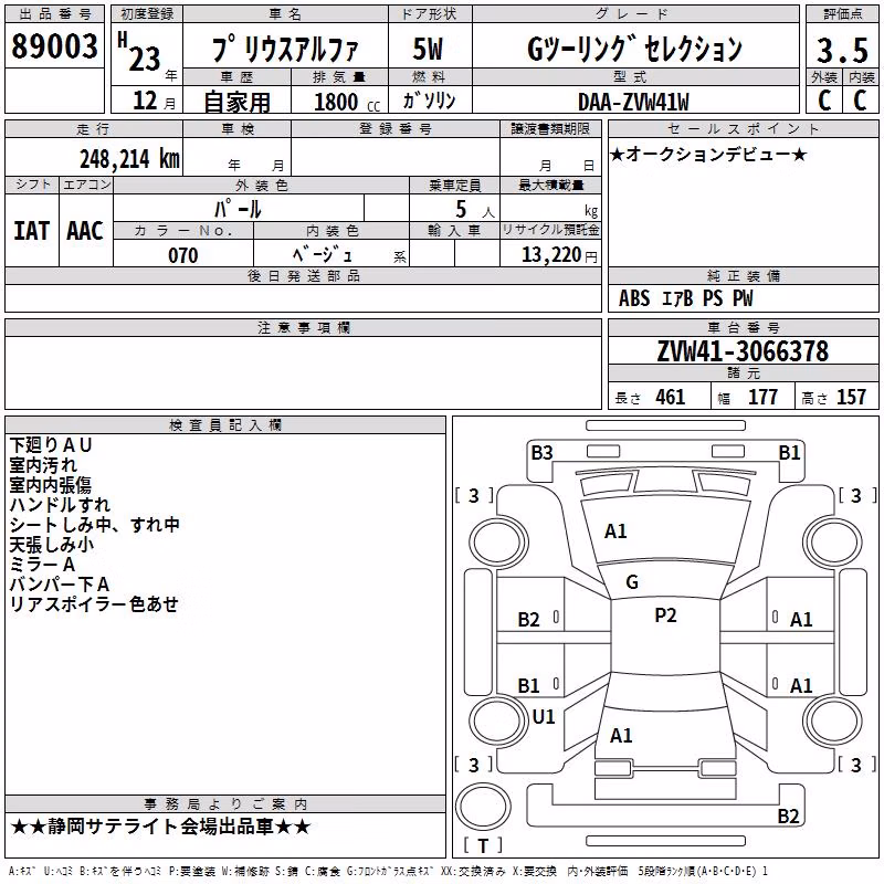 TOYOTA PRIUS ALPHA