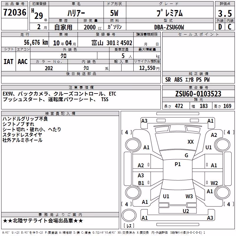 TOYOTA HARRIER