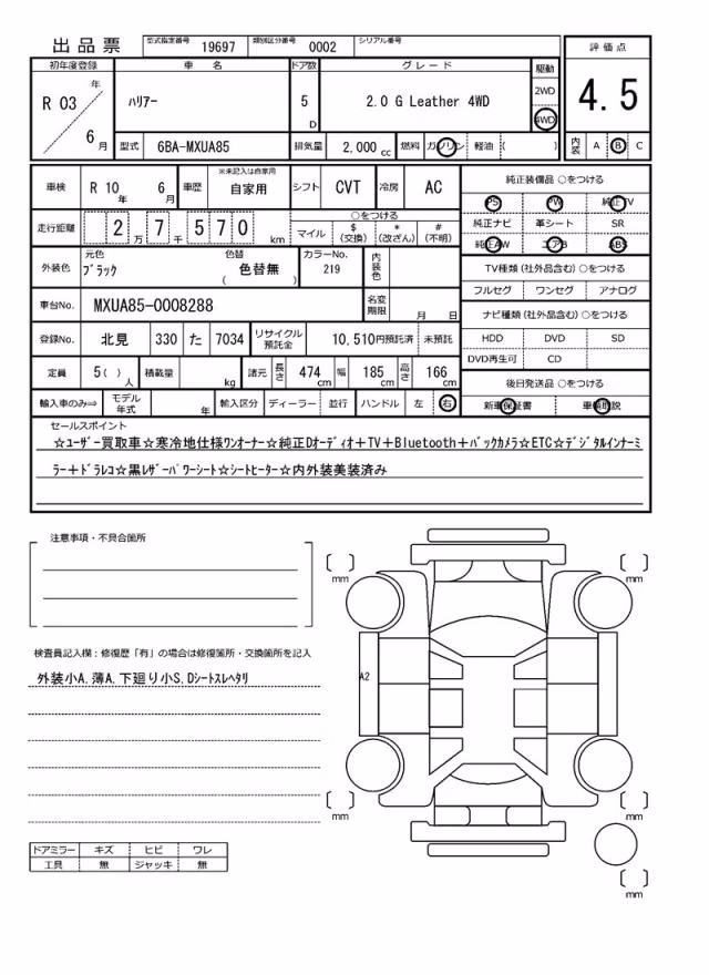 TOYOTA HARRIER