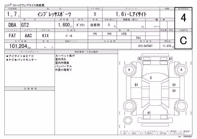 SUBARU IMPREZA