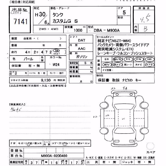 TOYOTA TANK