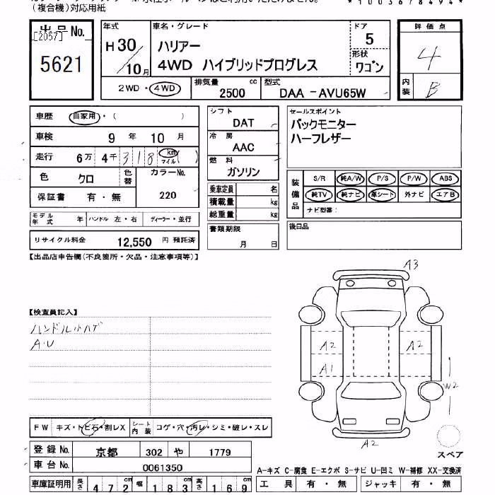 TOYOTA HARRIER