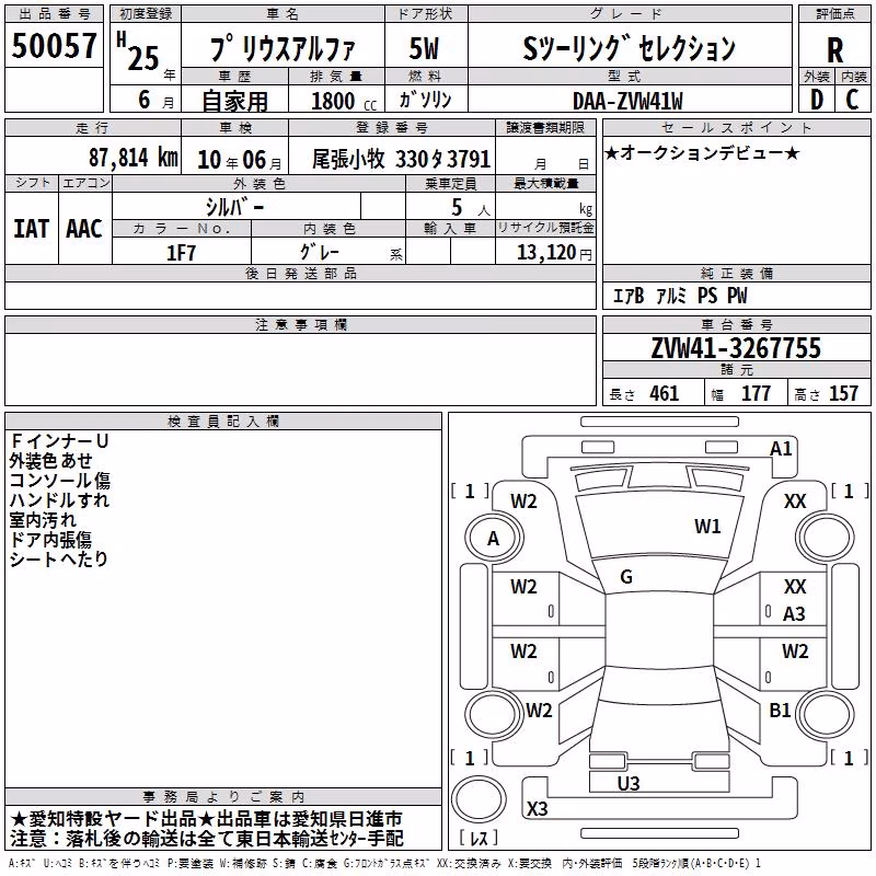 TOYOTA PRIUS ALPHA
