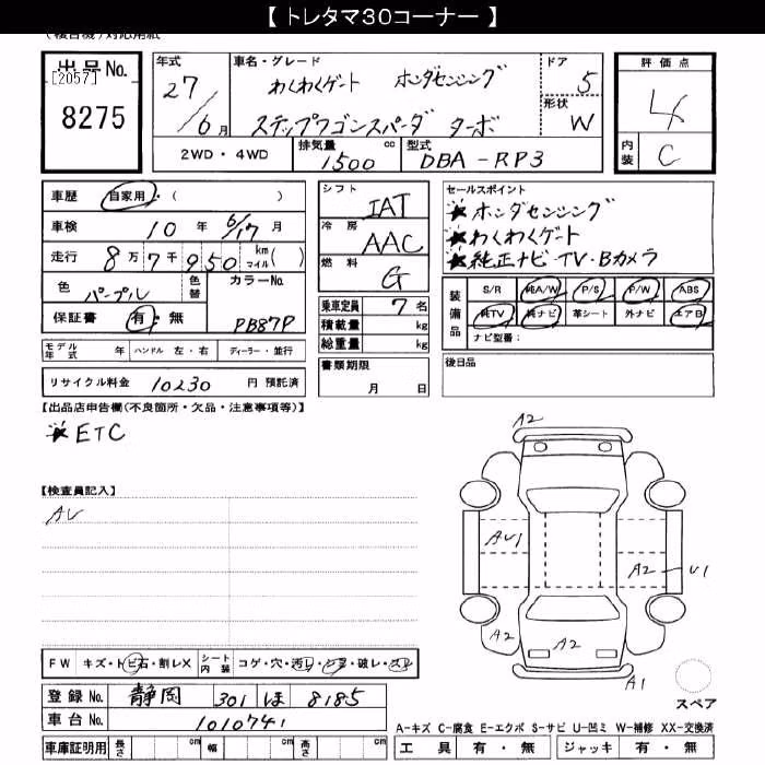 HONDA STEPWGN