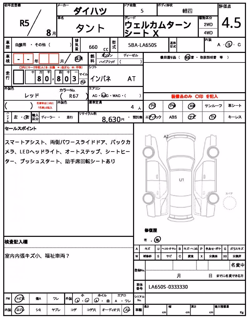 DAIHATSU TANTO