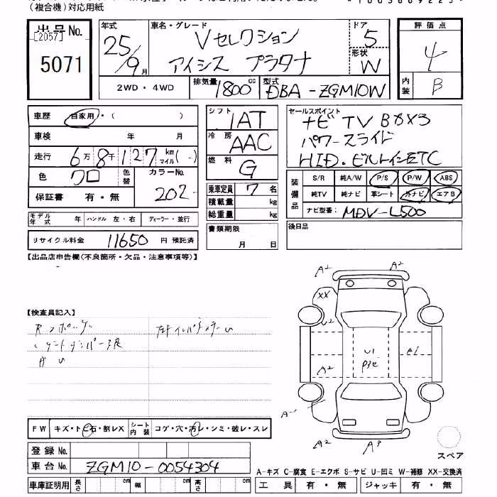 TOYOTA ISIS