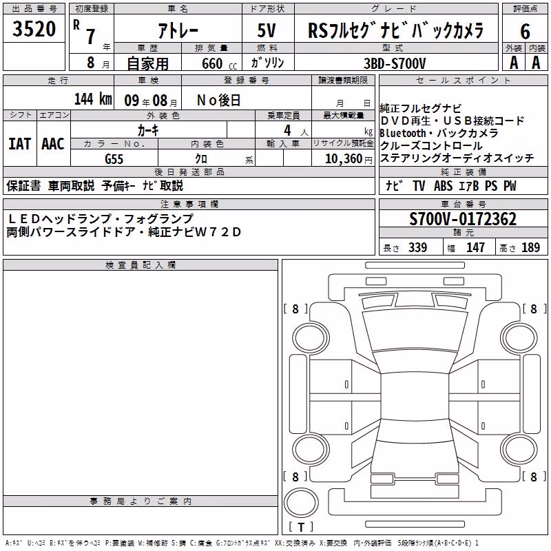 DAIHATSU ATRAI