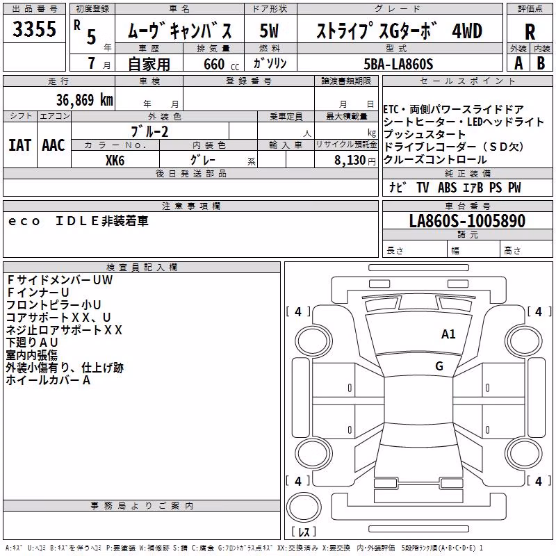 DAIHATSU MOVE CANBUS