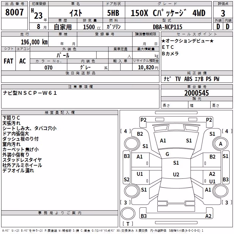TOYOTA IST