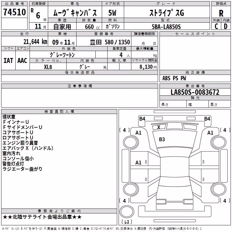 DAIHATSU MOVE CANBUS