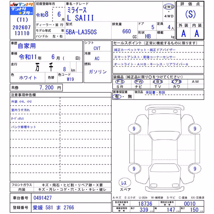 DAIHATSU MIRA E:S