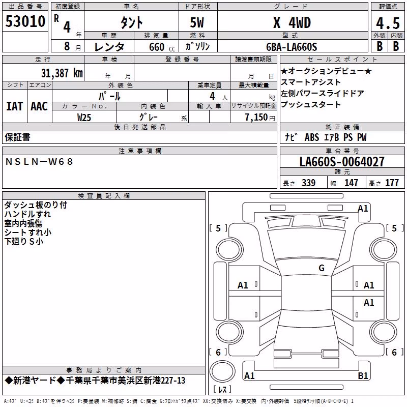 DAIHATSU TANTO