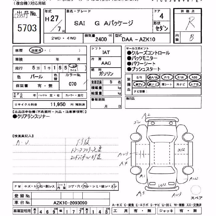 TOYOTA SAI