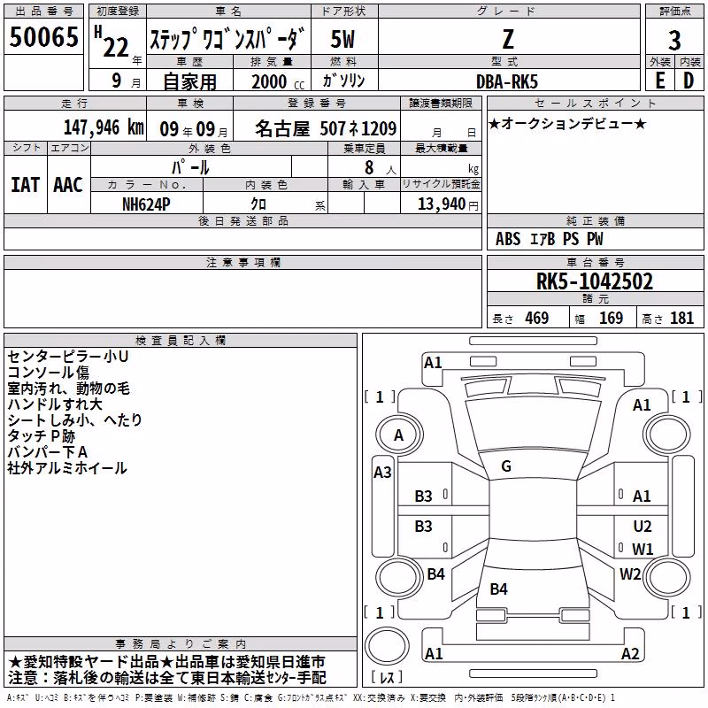 HONDA STEPWGN