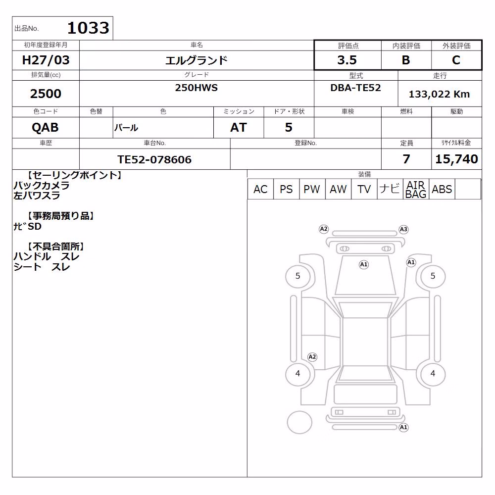 NISSAN ELGRAND