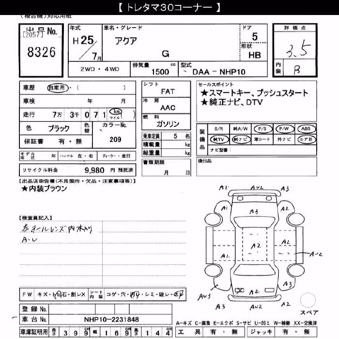 TOYOTA AQUA