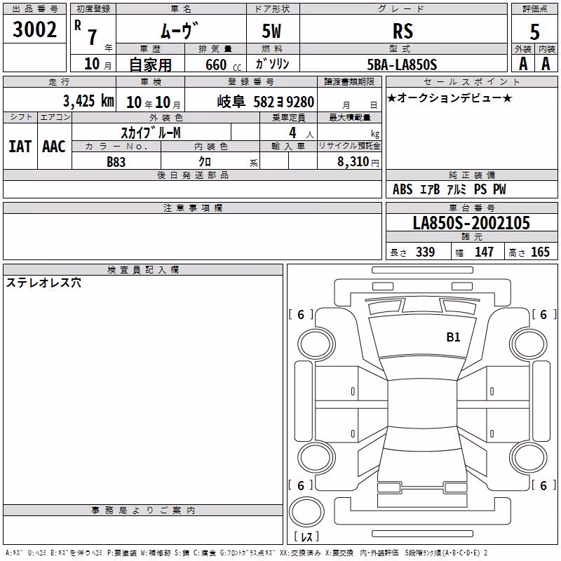DAIHATSU MOVE