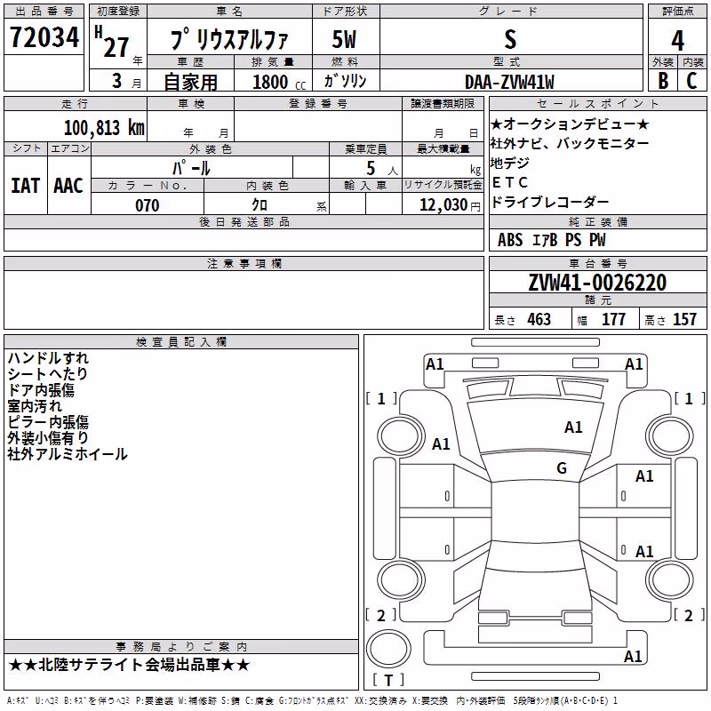 TOYOTA PRIUS ALPHA