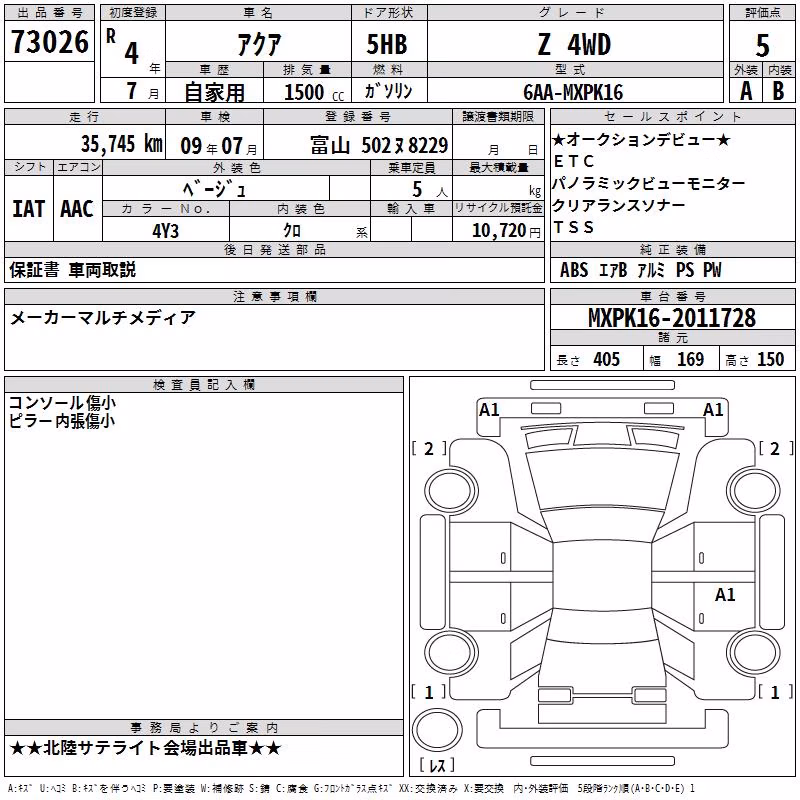 TOYOTA AQUA