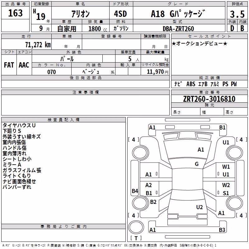 TOYOTA ALLION