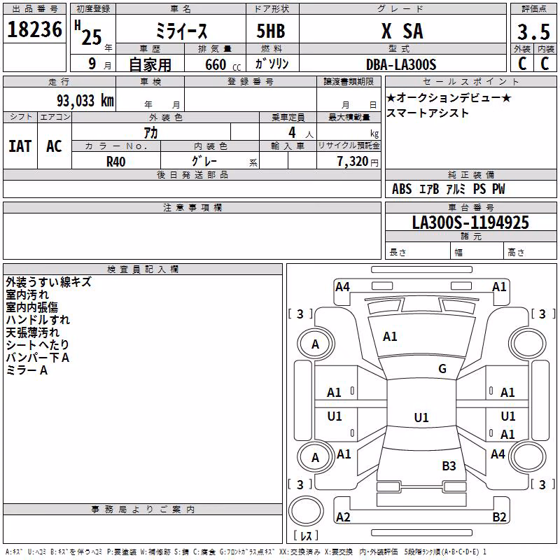 DAIHATSU MIRA E:S