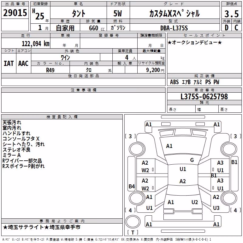 DAIHATSU TANTO