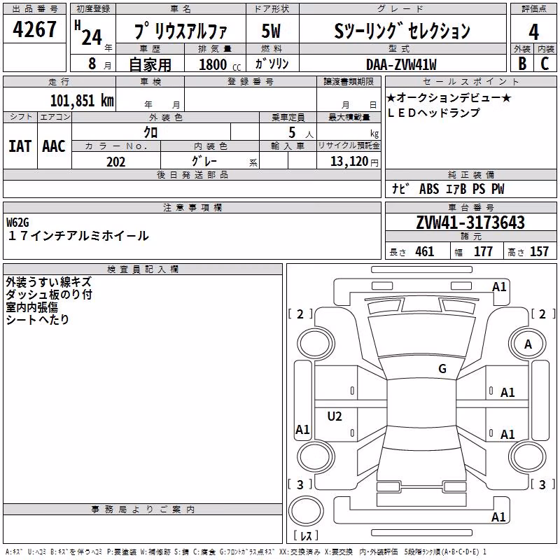 TOYOTA PRIUS ALPHA