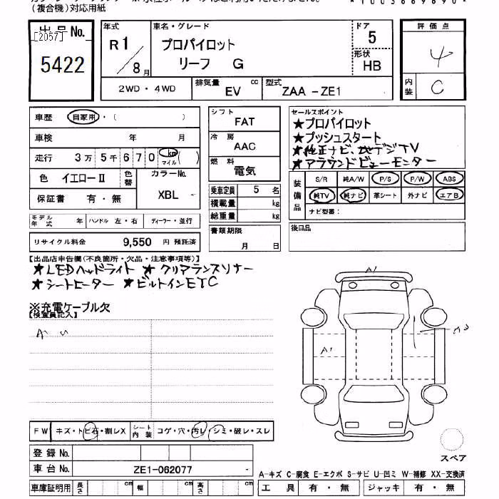 NISSAN LEAF