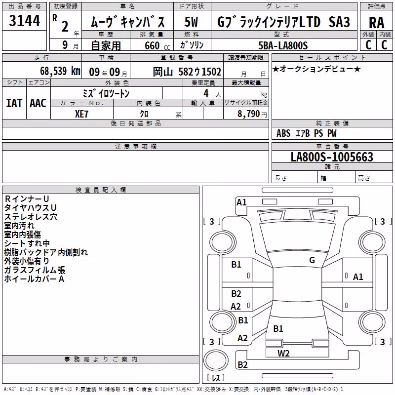 DAIHATSU MOVE CANBUS