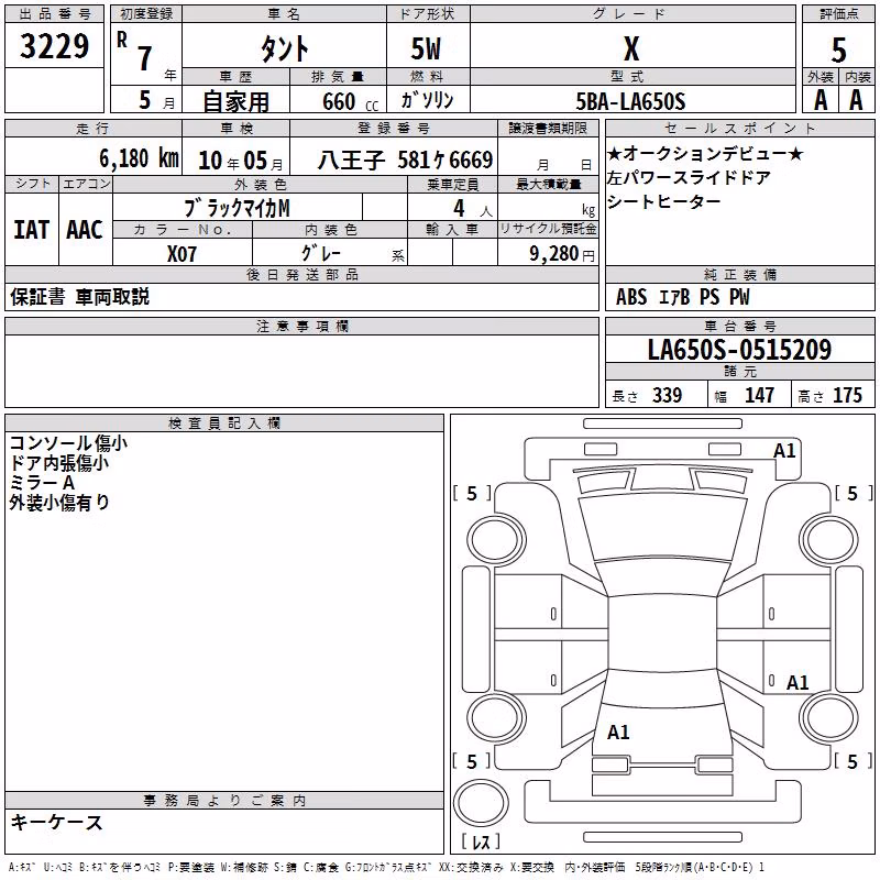 DAIHATSU TANTO