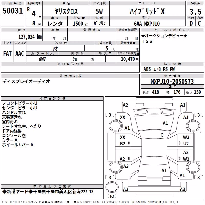 TOYOTA YARIS CROSS
