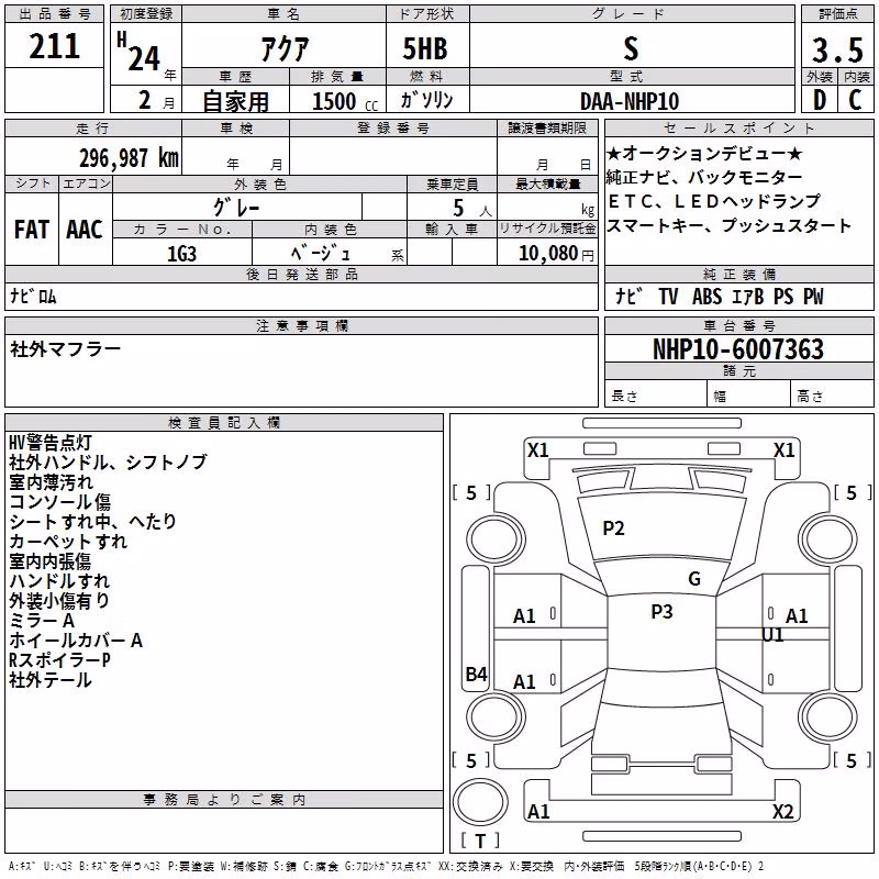 TOYOTA AQUA