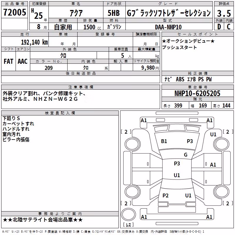 TOYOTA AQUA