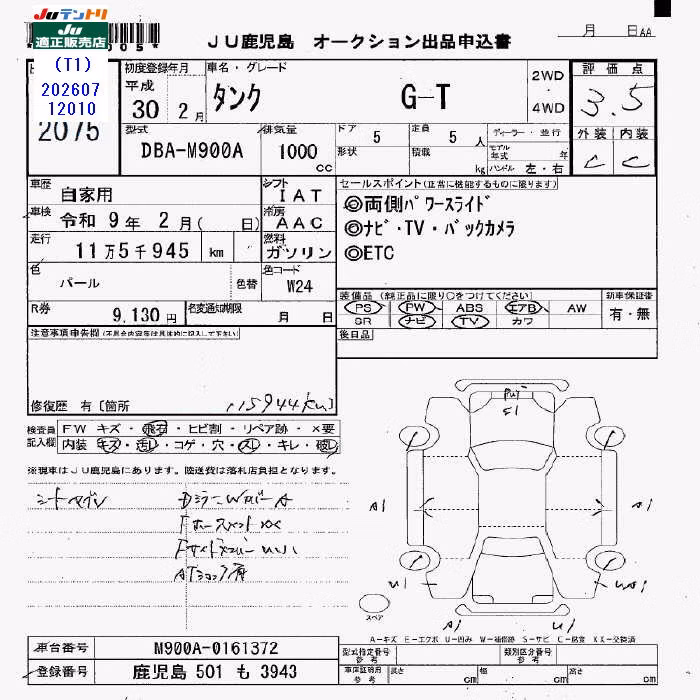 TOYOTA TANK