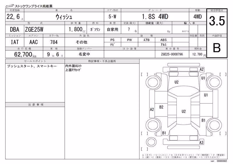 TOYOTA WISH