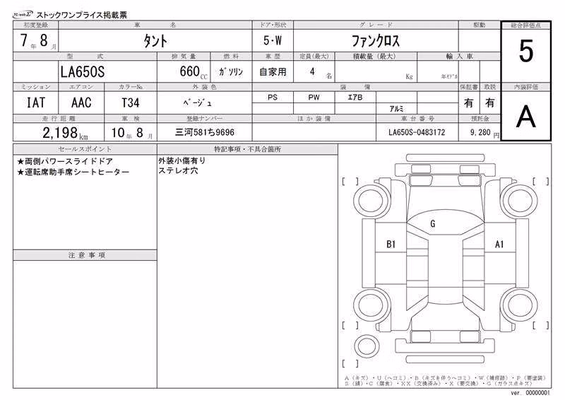 DAIHATSU TANTO