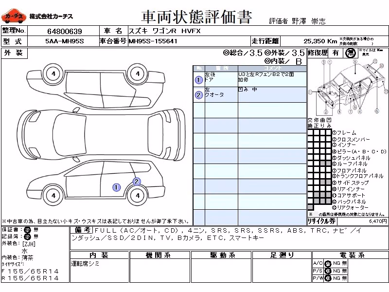 SUZUKI WAGON R