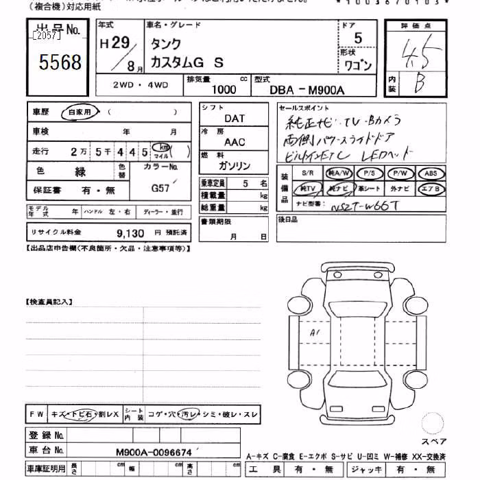 TOYOTA TANK