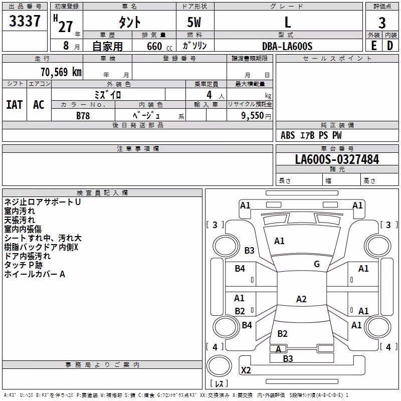 DAIHATSU TANTO