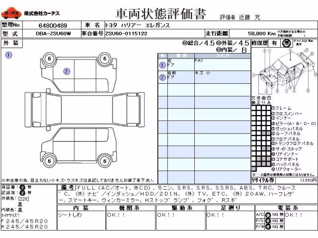 TOYOTA HARRIER