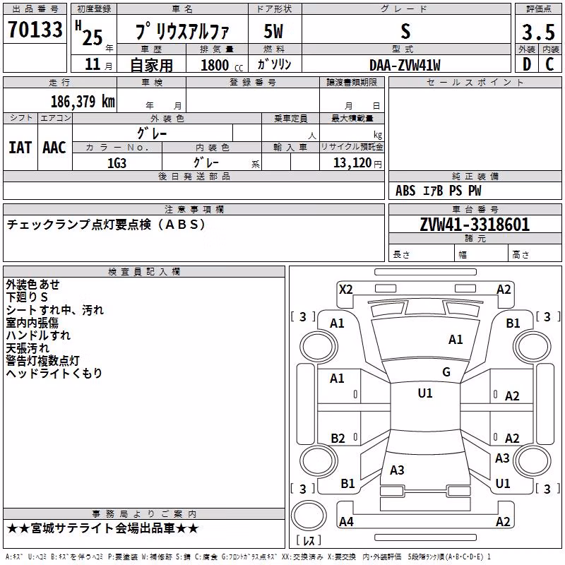 TOYOTA PRIUS ALPHA