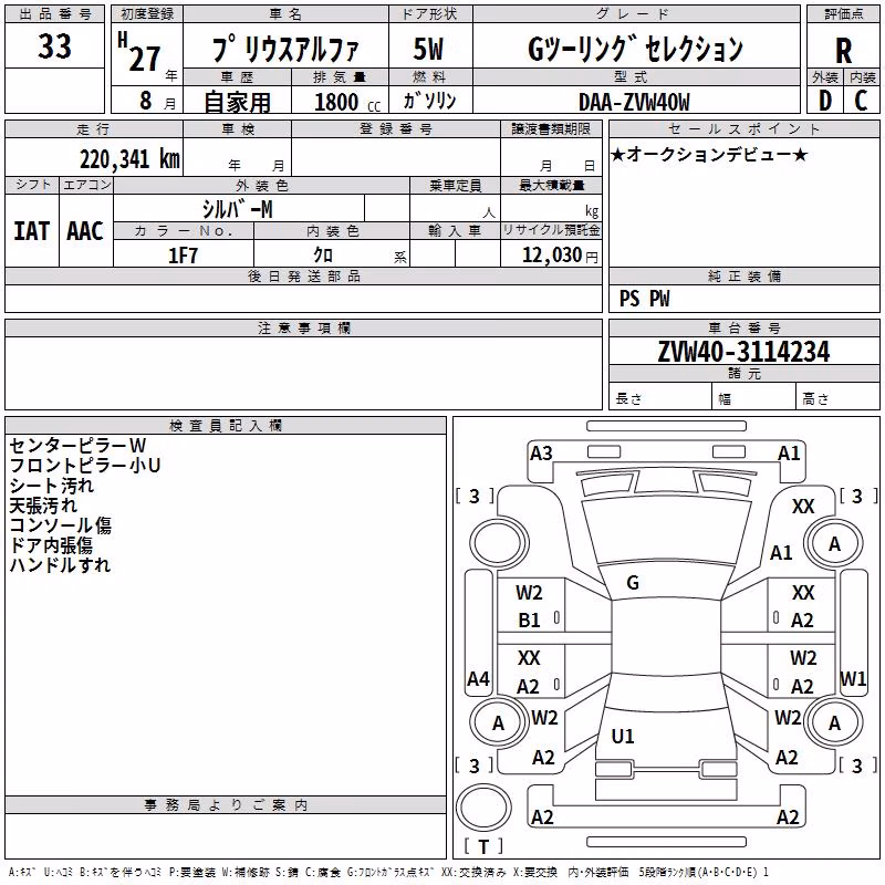 TOYOTA PRIUS ALPHA