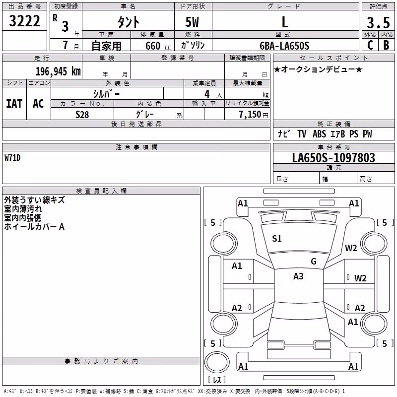 DAIHATSU TANTO