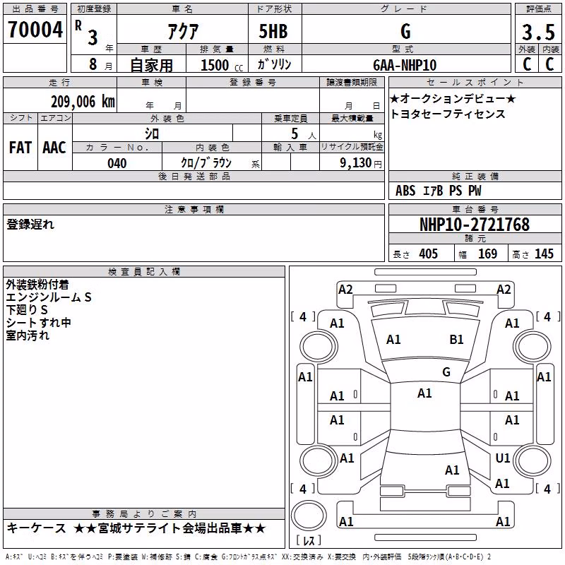 TOYOTA AQUA
